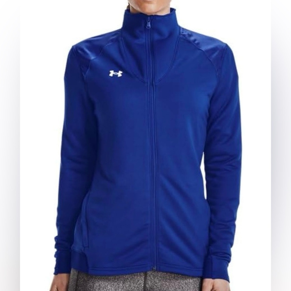 NWT UA blue vented jacket, medium